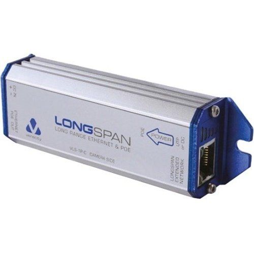 Veracity VLS-1P-C LONGSPAN CAMERA Long Distance, Point-to-Point, 10/100 Ethernet and PoE+ Extender