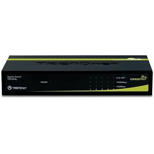 TRENDnet TEG-S50G 5-Port Gigabit GREENnet Switch, (Replaces TEG-S50G)
