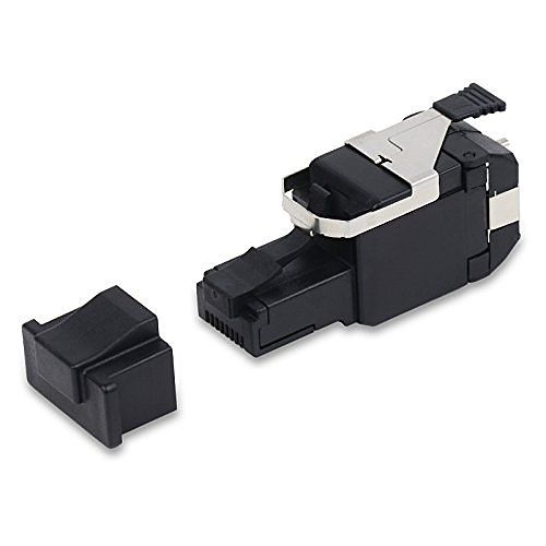 Belden RVAFPUBK-B24 10GX REVConnect Unshielded (UTP) RJ45 Field-Mount Plugs, 24-Pack