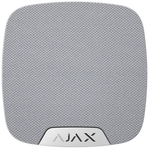 Ajax 176851.391.WH1 HomeSiren Plus Jeweller Wireless Siren, White
