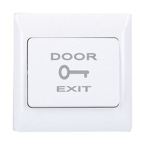 CDVI BP-DOOR-S RTE Series Plastic Door Exit Push Button, Wide, Surface Mount