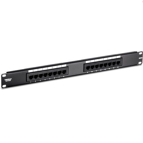 TRENDnet TC-P16C6 16-Port CAT6 Unshielded Patch Panel