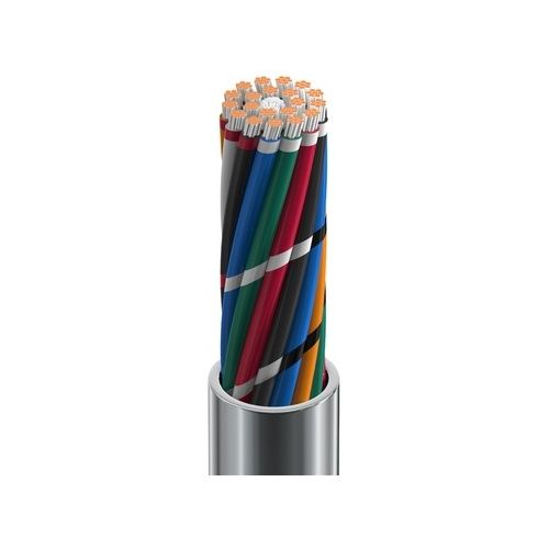 Belden 9431 0601000 22/20 Electronic Cable Tinned Copper, PVC Insulation, PVC Outer Jacket, CMG, 305m, Chrome