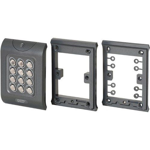 Acre ACT5-EM Act 5 Series Proximity Reader with Keypad, IP55 Surface and Flush Mount, Supports ACTpro-ISO-B and ACTprox-Fob-B, Black
