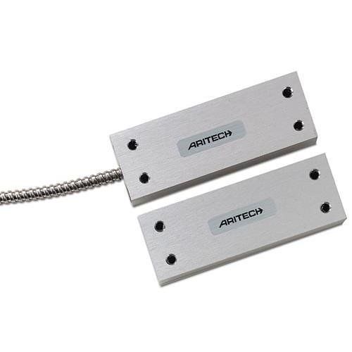 Aritech DC111 Balanced Triple Biased Recessed-Surface Overhead Door Contact, 2m (6.6') Cable
