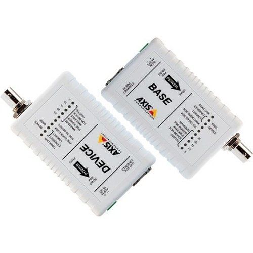 AXIS T8640 T864 Series PoE+ over Coax Adapter Kit, Incudes (1) Base Unit and (1) Device Unit