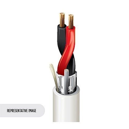 Belden 6300FE 8771000 18/2 AWG Security and Sound Cable, BC, Shielded, CMP, Natural, 1000'