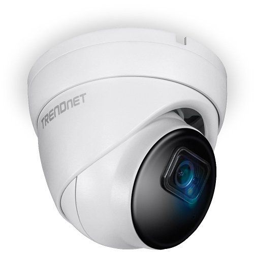 TRENDnet TV-IP1515PI 5MP Fixed Turret Network Camera, H.265 WDR PoE 30 m IR IP66, White, (Replaces TV-IP315PI)