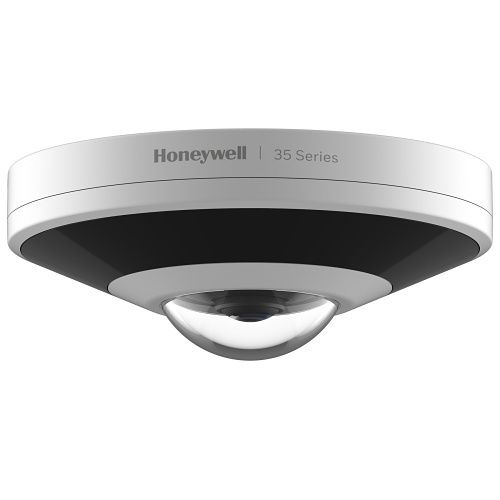 Honeywell HC35WFCR1 12MP Fisheye Camera, 1/1.7” CMOS, 1.8 mm, 6 IR LEDs, H.265