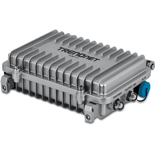 TRENDnet TI-OBF711 Industrial Outdoor 10G SFP+ to 10G PoE++ Media Converter, 95W