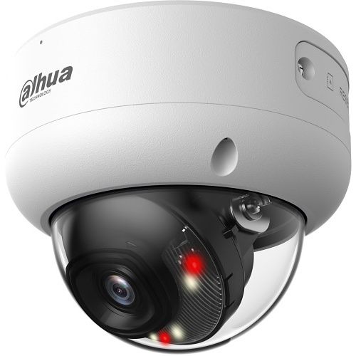 Dahua DH-IPC-HDBW3649EP-AS-IL-0280B WizSense IP 6MP Smart Dual Light Fixed-focal Dome Camera, 2.8mm Fixed Lens