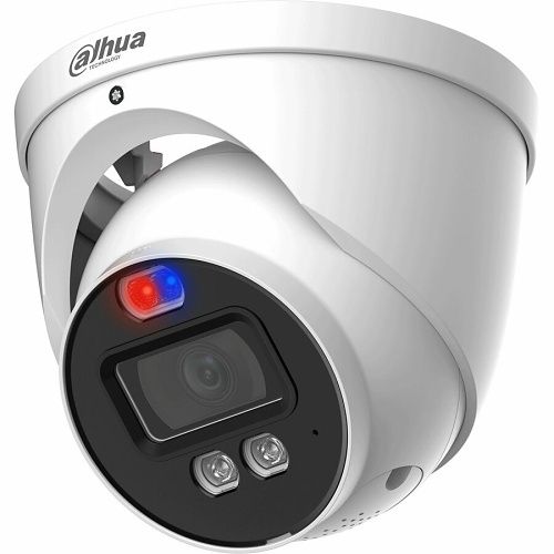 Dahua DH-HAC-ME1509HP-A-PV-0280B-S2 5MP Smart Dual Illuminators TiOC HDCVI Eyeball Camera, 2.8mm Fixed Lens, White