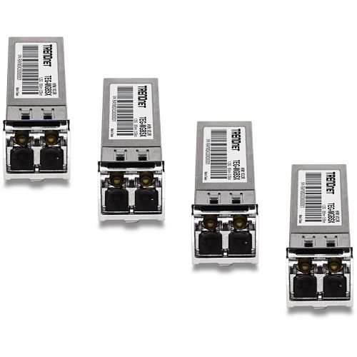 TRENDnet TEG-MGBSX/4 4-Pack SFP Multi-Mode LC Module, 550m