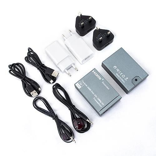 AVARRO WBXHDME6IR HDMI Extender with IR Playback, 60m