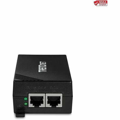 TRENDnet TPE-115GI Gigabit PoE+ Injector, 100m, (Replaces POI-2002, TPE-115GI)