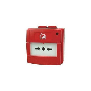 KAC W1A-R680SG-K013-01 Manual Call Point, Surface Break Glass House Flame Outdoor, 680 Ohm, EN54-11, Red