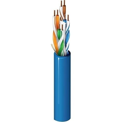 Belden 2413 003A1000 23/4 CAT6+ Enhanced Premise Horizontal Cable (350 MHz), Solid BC, U/UTP, Plenum-CMP, Flamarrest PVC-LS Jacket, 1000' (304.8m) Reel-in-Box, Orange