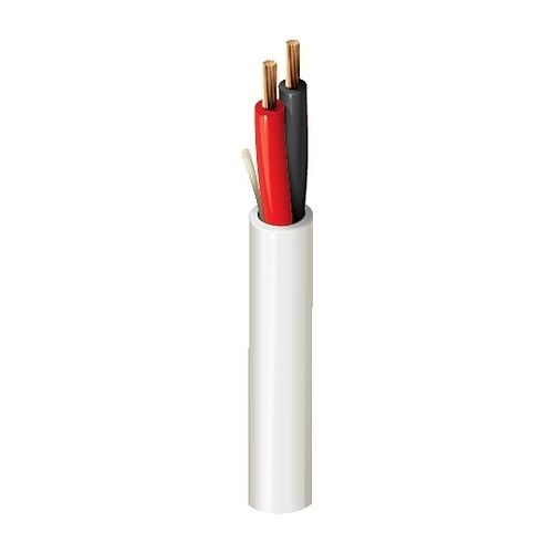 Belden 6200UE D151000 16/2 Security and Commercial Audio Cable, Plenum, Flamarrest Jacket, CL2P, 305m (1000') Reel, Blue
