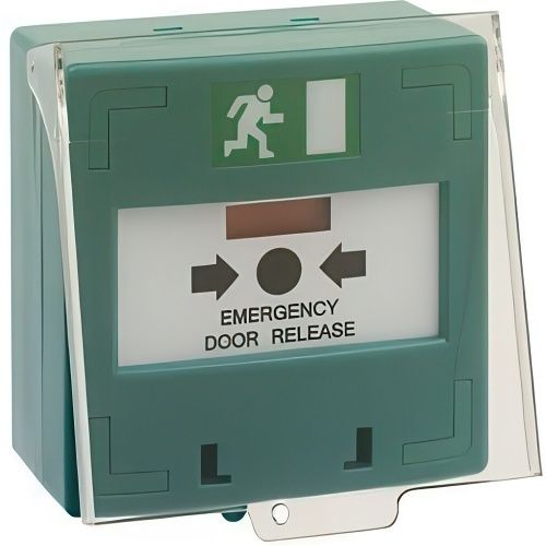 STP STP-CP3 Resettable Triple Pole Break Glass, Green