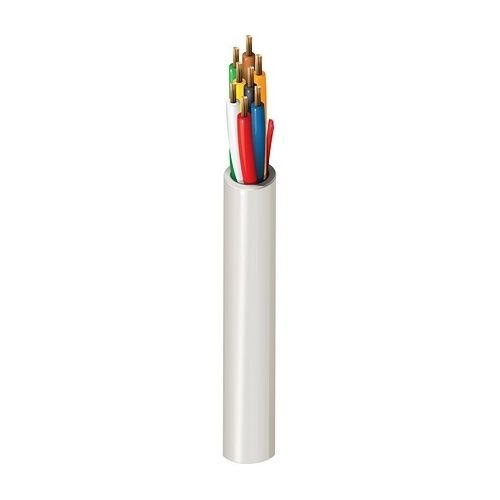 Belden 4306UE.00305 18-8 Stranded BC Security and Commercial Audio Cable, Polypropylene Insulation, LSZH Jacket with Ripcord, 305m Reel, Gray