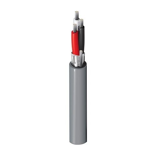 Belden 9533.01305 24-3 Computer EIA RS-232 Stranded Cable, TC, PVC Insulation, Overall Beldfoil Shield, PVC Jacket, 305m Reel, Chrome