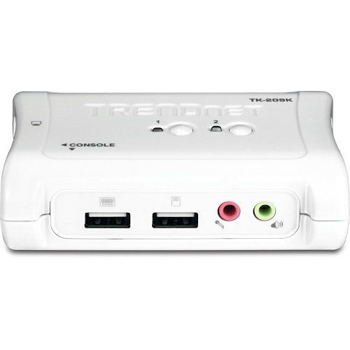 TRENDnet TK-209K 2-Port USB KVM Switch Kit with Audio