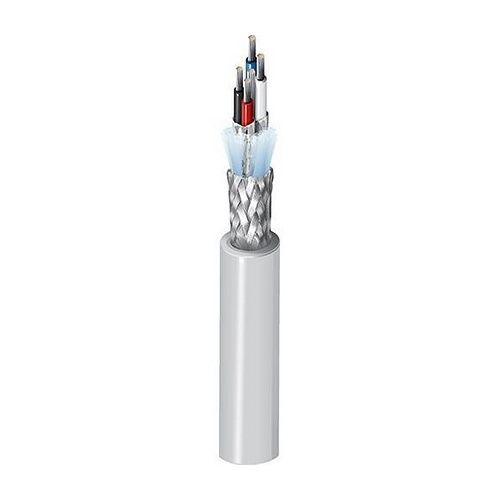 Belden 3082A T5U500 2-Pair Data Transmission Cable, 3082A, Electrical Communication Application, 152m, Grey PVC