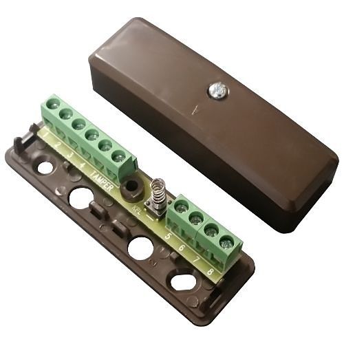 Knight Fire J81B Junction Box, Grade 3, 8+2 Terminal, ABS, Brown