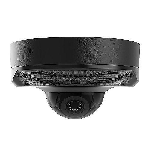 Ajax 76023.214.BL1 Baseline 8MP DomeCam Mini Wired IP Camera, 100°-110° Viewing Angle, 2.8mm Lens, Black