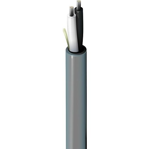 Belden 6100UE 010Z500 14-2 Stranded BC Security and Commercial Audio Cable, Plenum, CPR, CL2P, 500' ReelTuff Box, Black