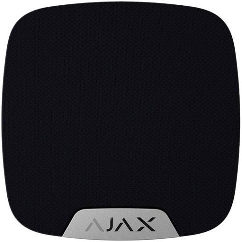 Ajax 176852.391.BL1 HomeSiren Plus Jeweller Wireless Siren, Black