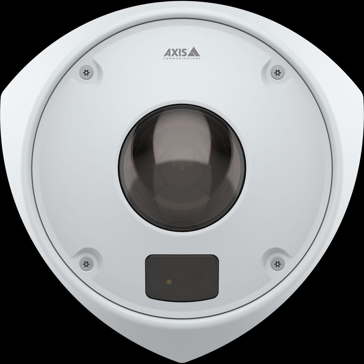 Axis 03139-001 4MP Indoor Dome IR Camera with Corner Mount for Gripless Mounting, White