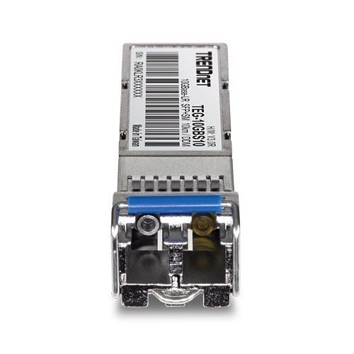 TRENDnet TEG-10GBS10 SFP+ Single Mode LC Module, 10km