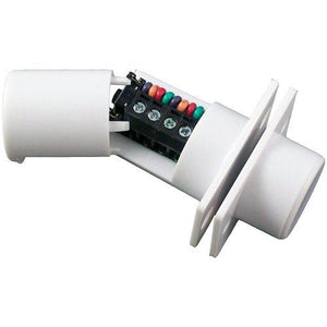 CQR FC508-MULTI Quick Fit Magnetic Flush Door Contact, with Microswitch Tamper, Operating Gap 23mm, Grade 3, White