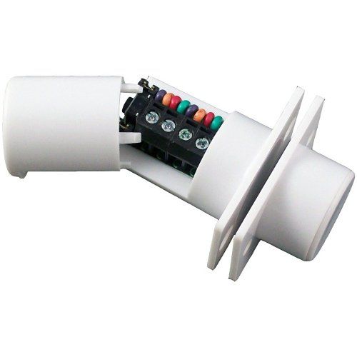 CQR FC508-MULTI Quick Fit Magnetic Flush Door Contact, with Microswitch Tamper, Operating Gap 23mm, Grade 3, White