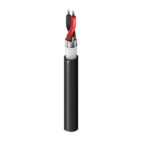 Belden 5500F1 0101000 Security and Sound Cable, Rated-CM, Shielded, Water-Blocked, Grey