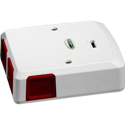 Knight Fire PA4W G3 Confirmable Panic Button, 8-Terminal, Multi-Resistor, LED, White