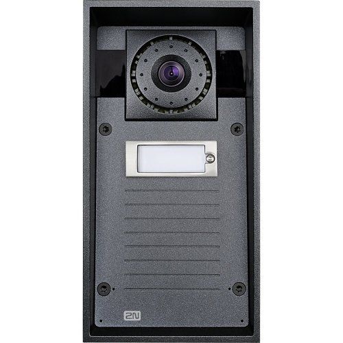 2N 9151101CHW Vandal-resistant IP panel with 1 button, HD camera and 10W loudspeaker, (Replaces 9151101CW)