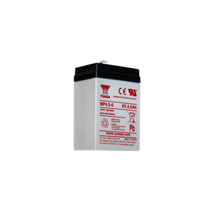 Yuasa NP4.5-6/187/NF/Box NP Series 6V 4.5Ah Sealed Lead Acid Battery