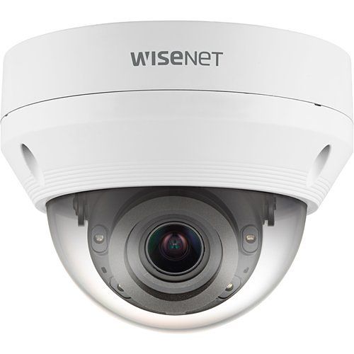Hanwha QNV-6082R Q Series, 2MP WDR IP Dome Camera, 3.2-10mm Varifocal Lens, IR 30M, IP66, White