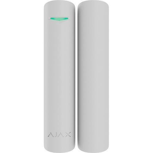 Ajax 130590.347.WH1 Superior DoorProtect G3 Jeweller Wireless Reed-Switch Detector with Shock, Tilt, and Masking Sensors, White