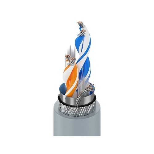 Belden 9842NH.01305 24/2 Stranded TC PO Insulation Multi-Pair Cable, RS-485, 305m Reel, White