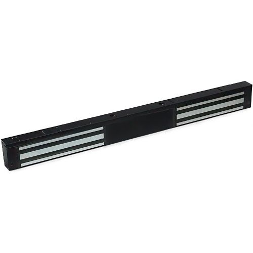 STP STEALTH05 Double Slimline Monitored Maglock, Black