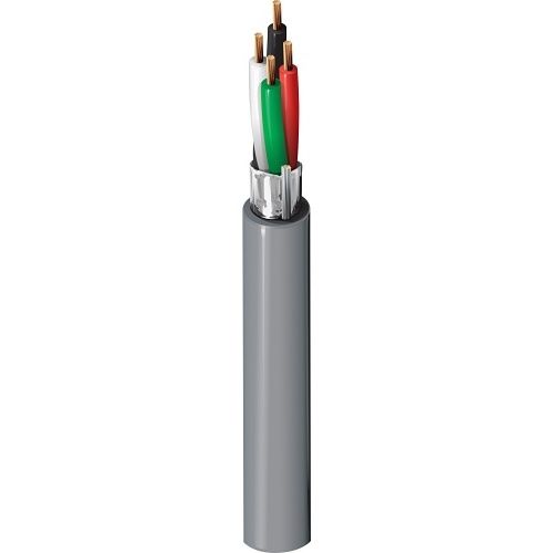 Belden 4502FLW.02305 22-4 Security and Sound Shielded Stranded BC Cable, LSZH, CPR Cca, 305m, Orange