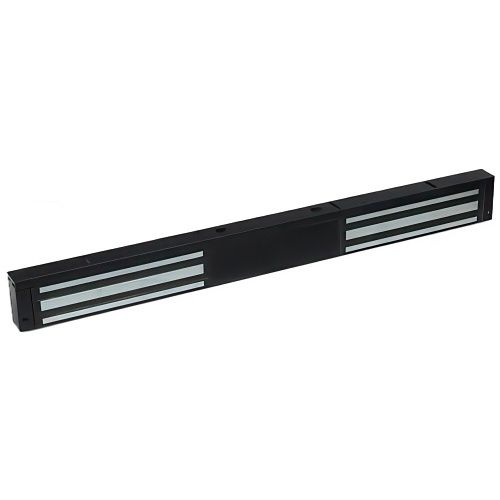 STP STEALTH04DS Double Slimline Unmonitored with Door Status Maglock, Black