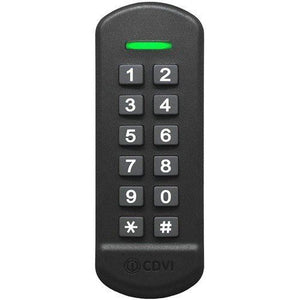CDVI PROMI Standalone Multi-Technology Access Control Keypad and Card Reader, 125kHz / 13.56MHz, Wiegand Output