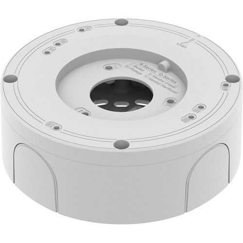 Hanwha SBV-A14B Backbox Adapter, White