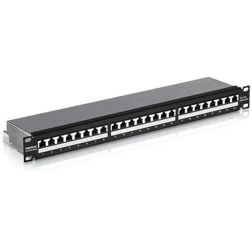 TRENDnet TC-P24C6AS 24-Port CAT6A Shielded 1U Patch Panel