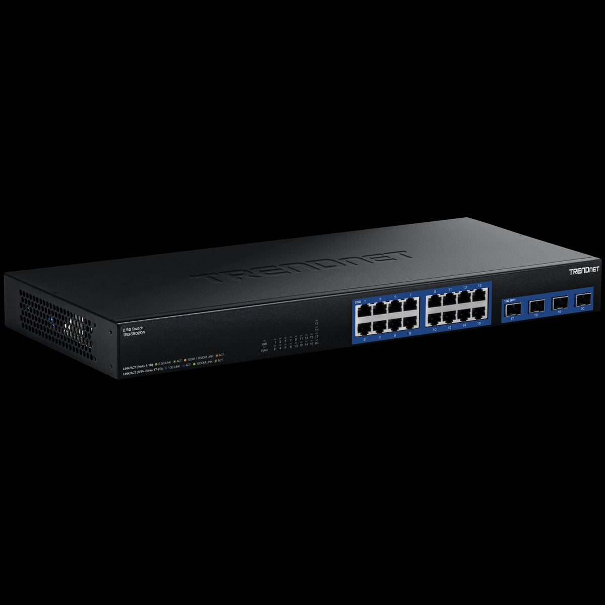 TRENDnet TEG-S50204 20-Port 2.5G Switch with 10G SFP+ Ports