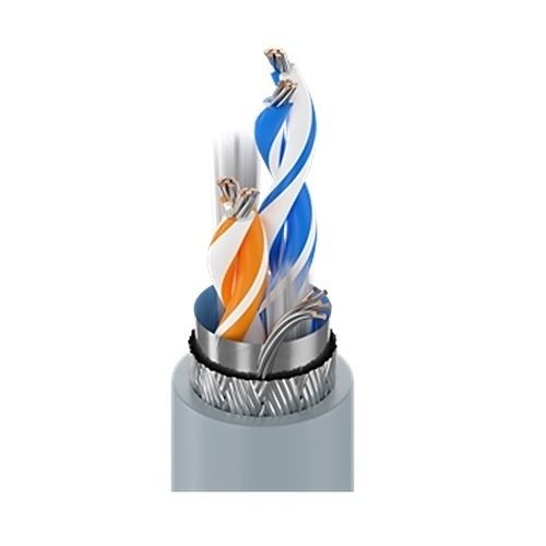 Belden 9842NH.02500 24/2 Stranded TC PO Insulation Multi-Pair Cable, RS-485, 500m Reel, Black